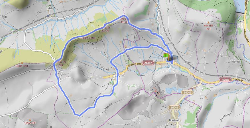 map - Trzecia zima: drżąca góra - Mam Tor