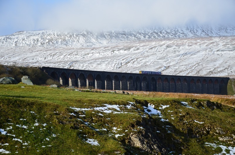 R 12 - Druga zima: Whernside i Ribblehead Viaduct