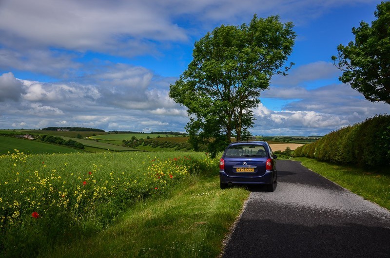 12 - Yorkshire Wolds i Wharram Percy, czyli makowa Anglia