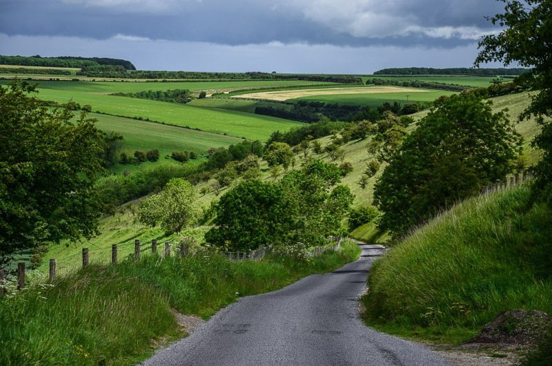 42 - Yorkshire Wolds i Wharram Percy, czyli makowa Anglia