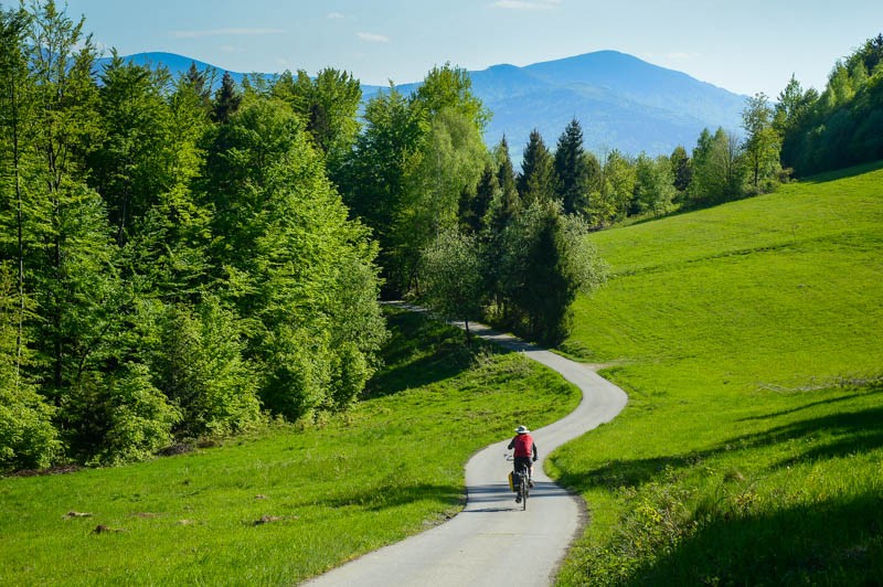 80 - Barutka, Ostry Groń i Czeretniki rowerowo