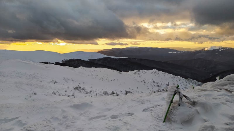 Bieszczady zimą