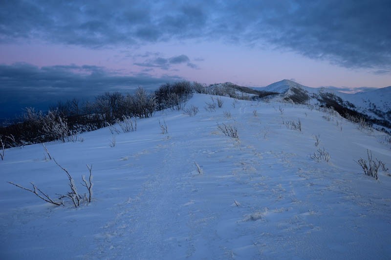 Bieszczady zimą