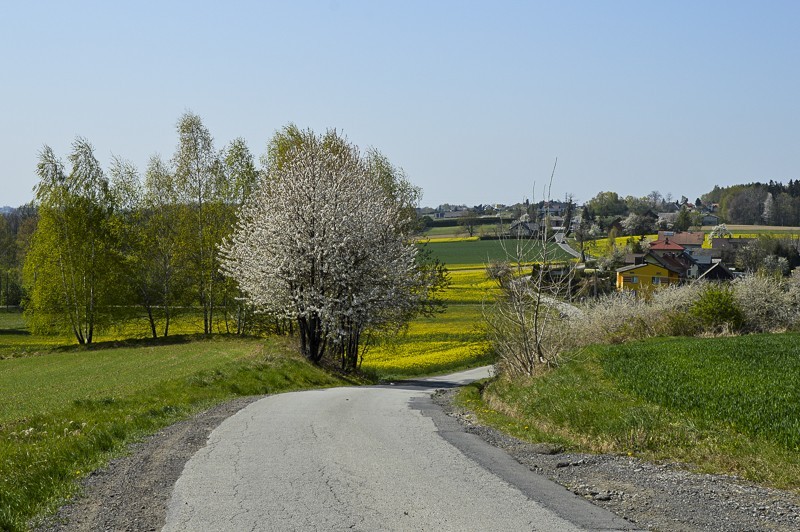 03 - Chrobacza Łąka rowerem. Z Kóz i do Lipnika