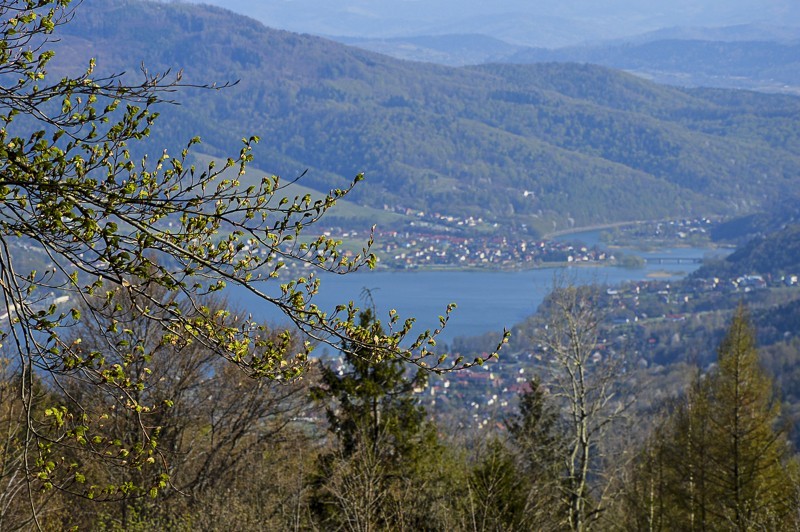 18 - Chrobacza Łąka rowerem. Z Kóz i do Lipnika