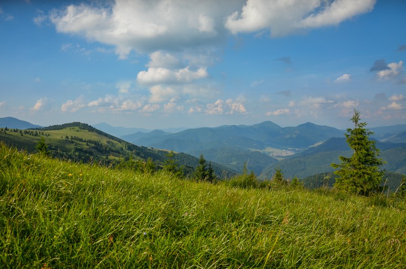 78 - Ostredok - Krížna - Zvolen, czyli Halną Fatrą do Donoval