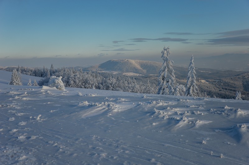 96 - Trasa wokół Mogielicy. Zimowy Beskid Wyspowy