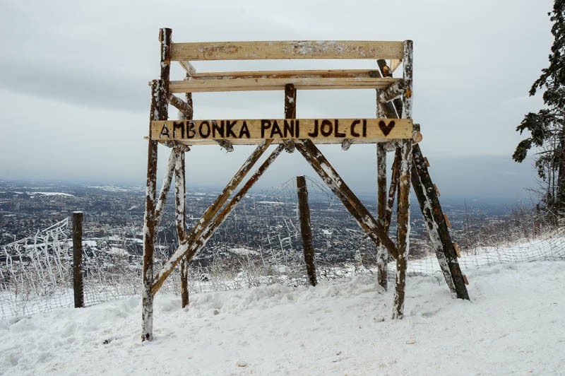 59 - Przełęcz Przegibek - na Magurkę, na biegówki, na Gaiki