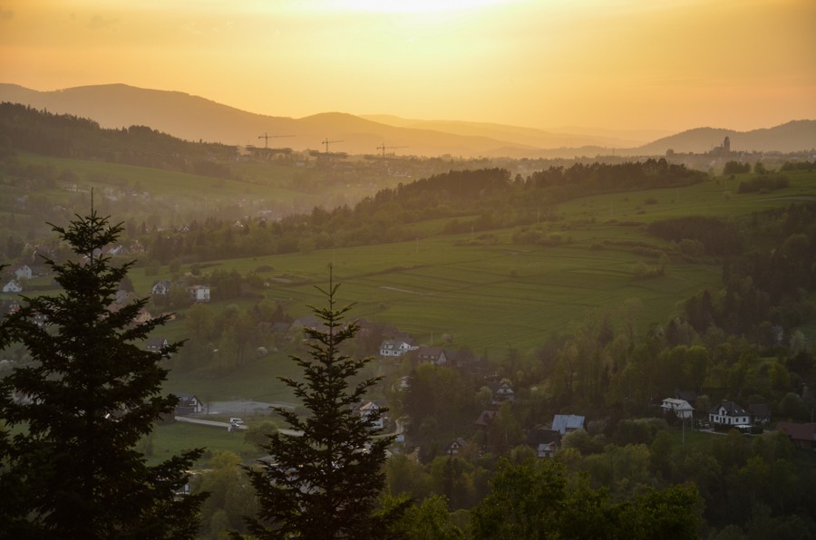 Czarny szlak Rabka - Mszana