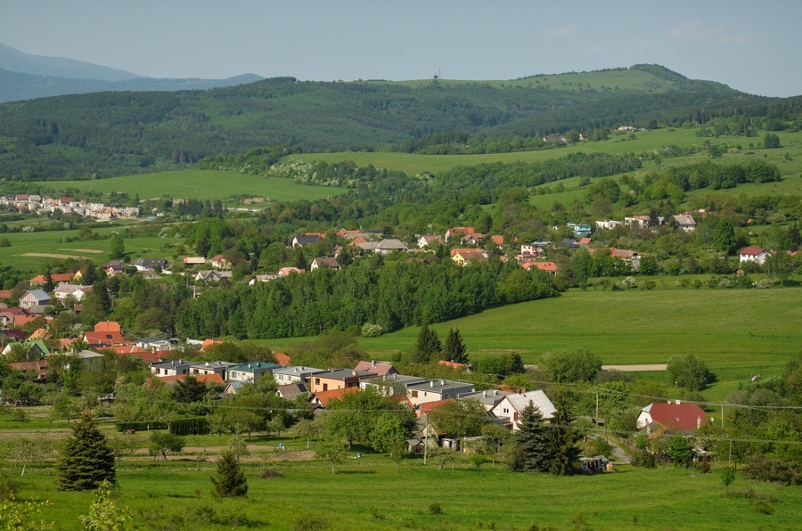 58 - Widokowo i polanowo. Pohronský Inovec