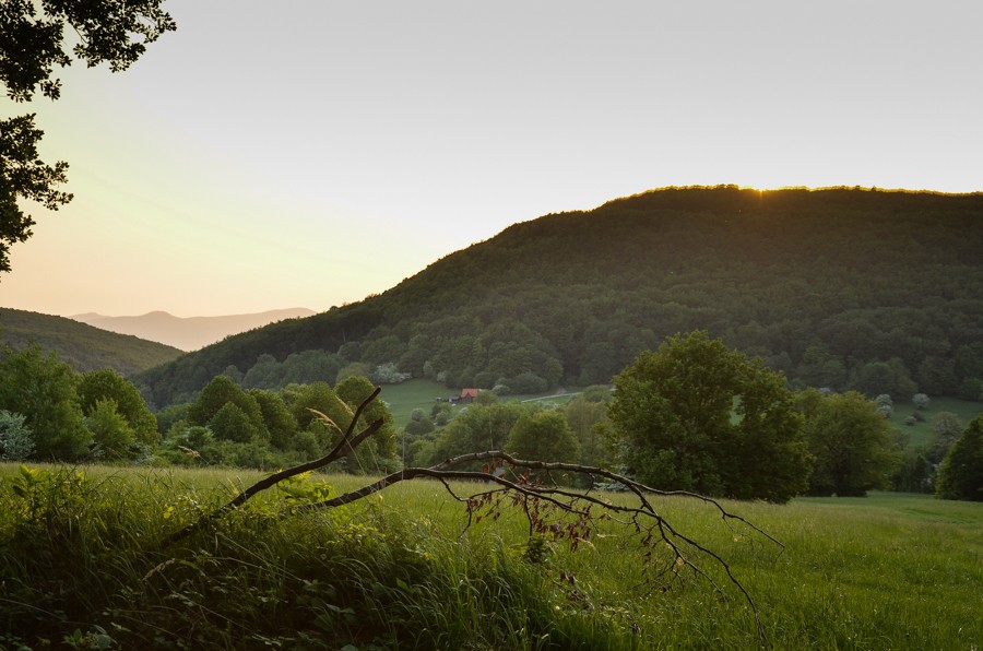 88 - Widokowo i polanowo. Pohronský Inovec