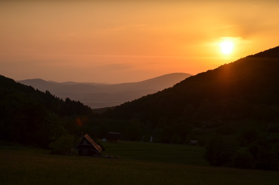 90 - Widokowo i polanowo. Pohronský Inovec