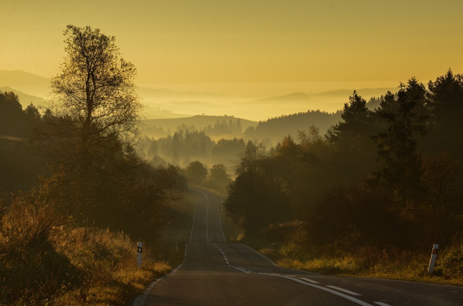 57 - Straňanské sedlo - o pewnym wschodzie słońca