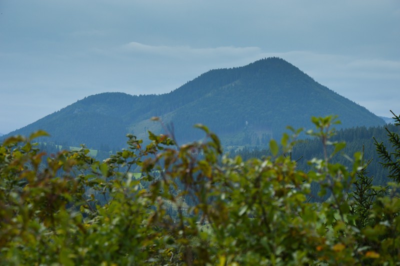 02 - Ostré, Hrdošná skala i Havran. Skałkowo i mgliście