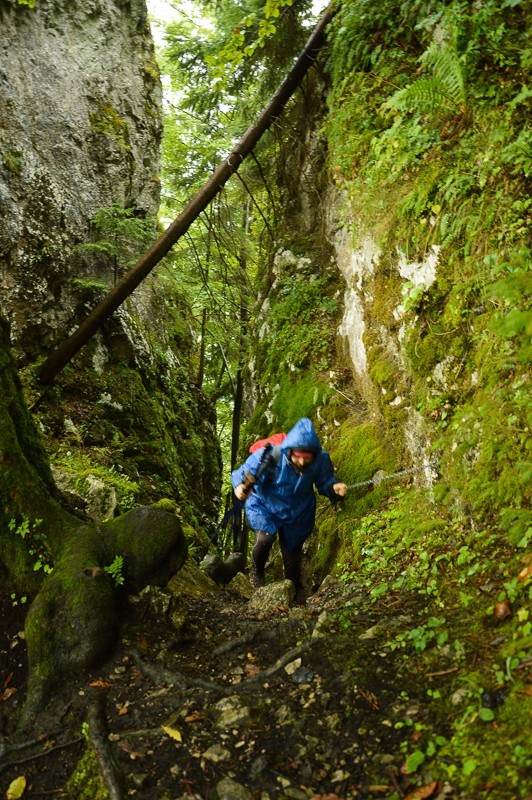 11 - Ostré, Hrdošná skala i Havran. Skałkowo i mgliście