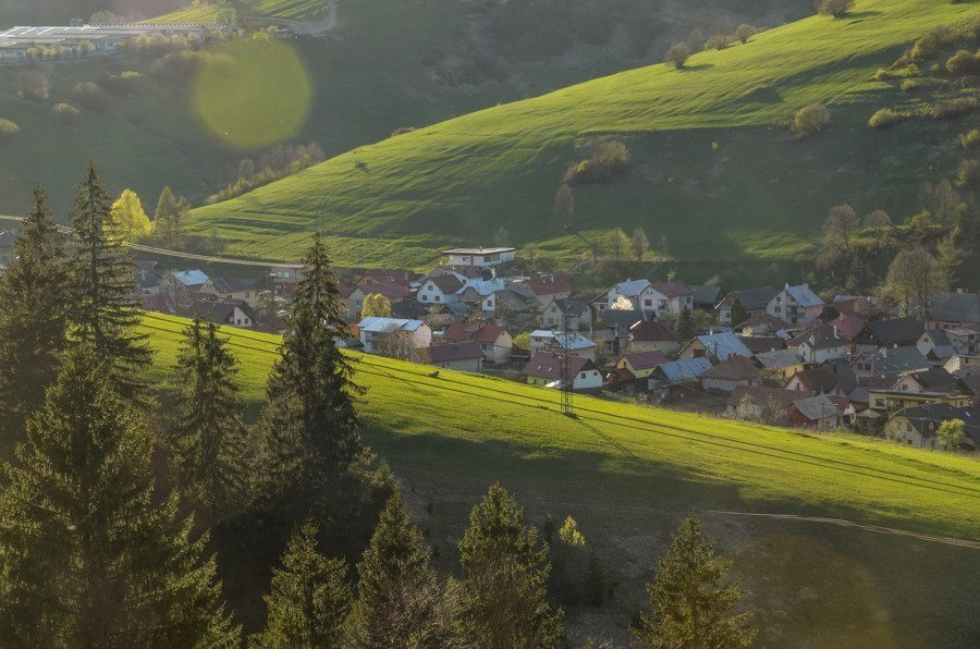 54 - Wiosenna Wielka Fatra. Zvolen i Končitá (nie Wurst)