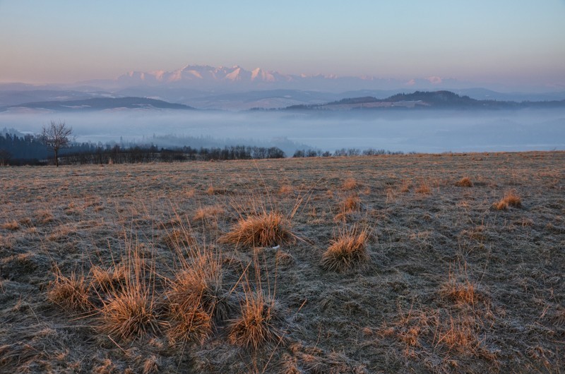 27 - Wschód słońca nad Przełęczą Snozka