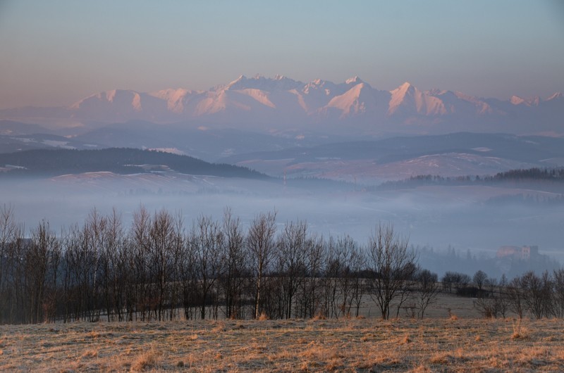 41 - Wschód słońca nad Przełęczą Snozka