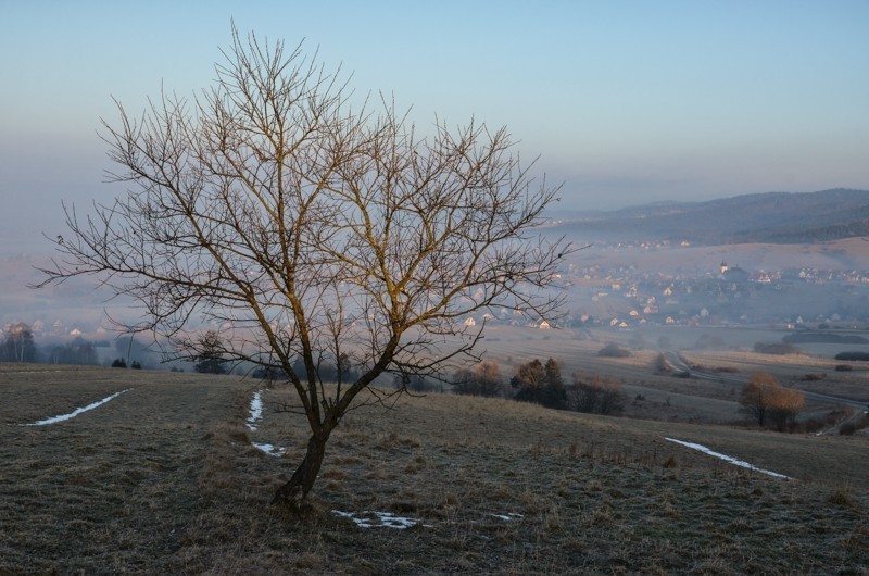 82 - Wschód słońca nad Przełęczą Snozka