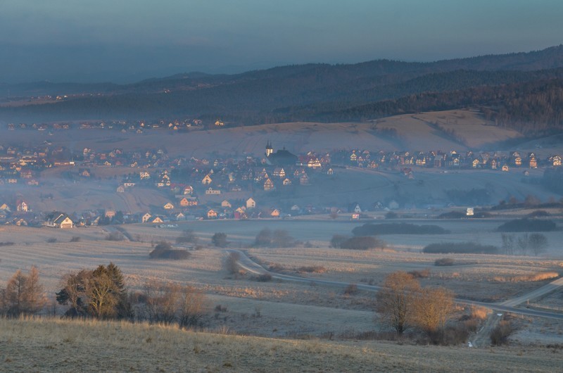 87 - Wschód słońca nad Przełęczą Snozka