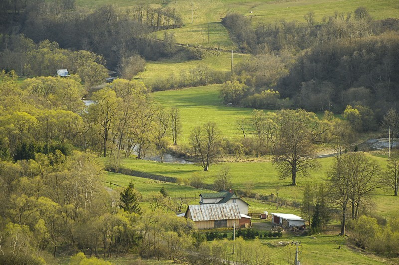 60 - Wola Michowa, Mików i Smolnik przez przełęcz Żebrak