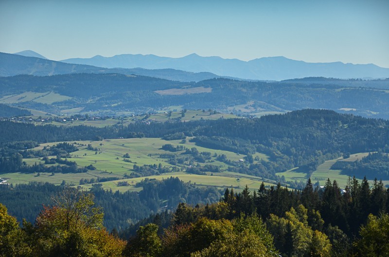 19 - Filipka. Wczesna jesień w czeskim Beskidzie Śląskim