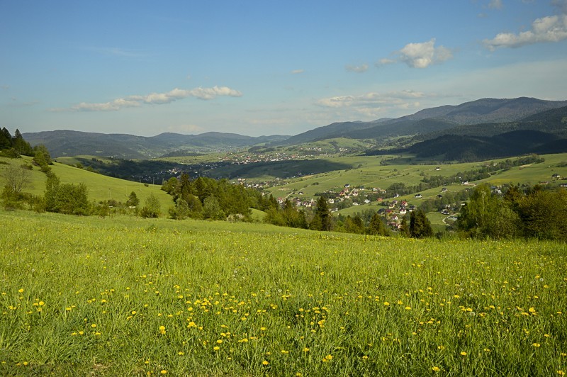 53 - Góra Chabówka. Widokowe szlaki w okolicach Rabki