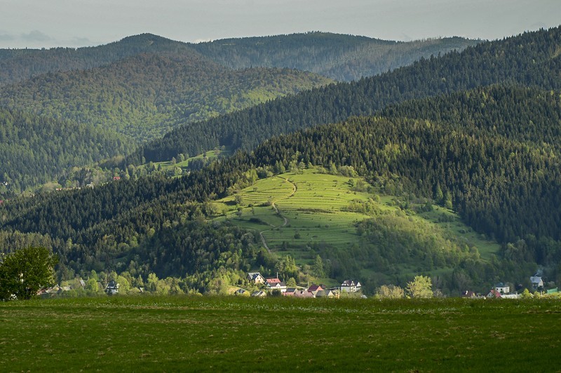 64 - Góra Chabówka. Widokowe szlaki w okolicach Rabki