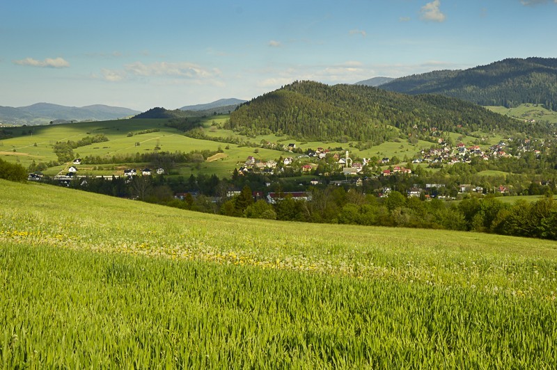 69 - Góra Chabówka. Widokowe szlaki w okolicach Rabki