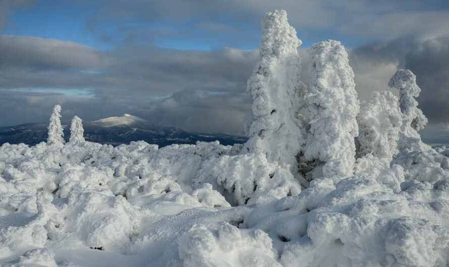 Na Pilsko z Przełęczy Glinne po zimę