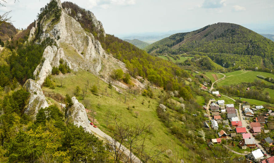 Vršatské bradlá w Białych Karpatach